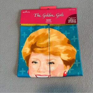 The Golden Girls Blanche Devereaux Socks - My Favorite Place Center of Attention